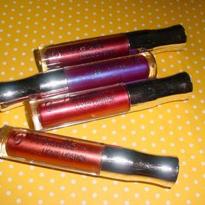 4X GG New Metallic Liquid Lipstick Set